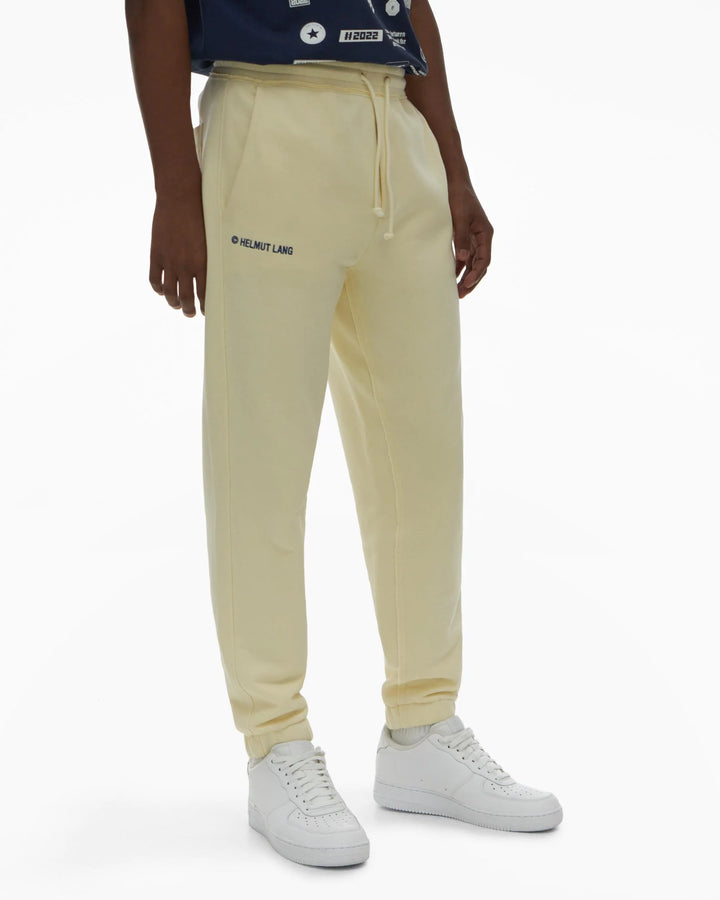 Helmut Lang Trapunto Jogger - Custard