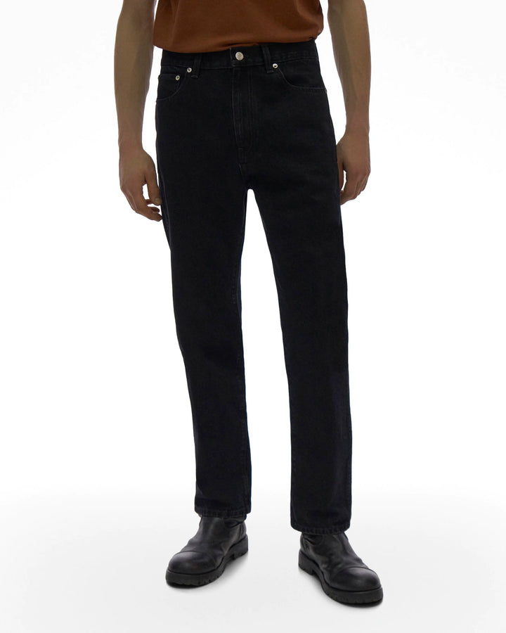 Helmut Lang Monochrome Straight Jean - Black
