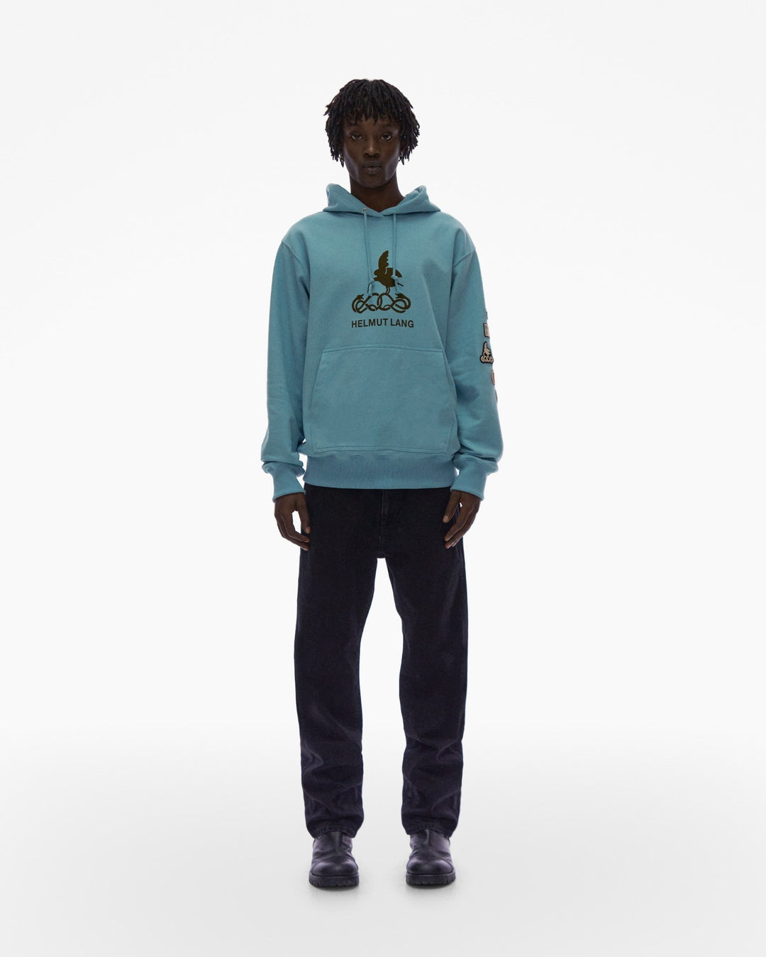 Helmut Lang Societas Hoodie - Topaz