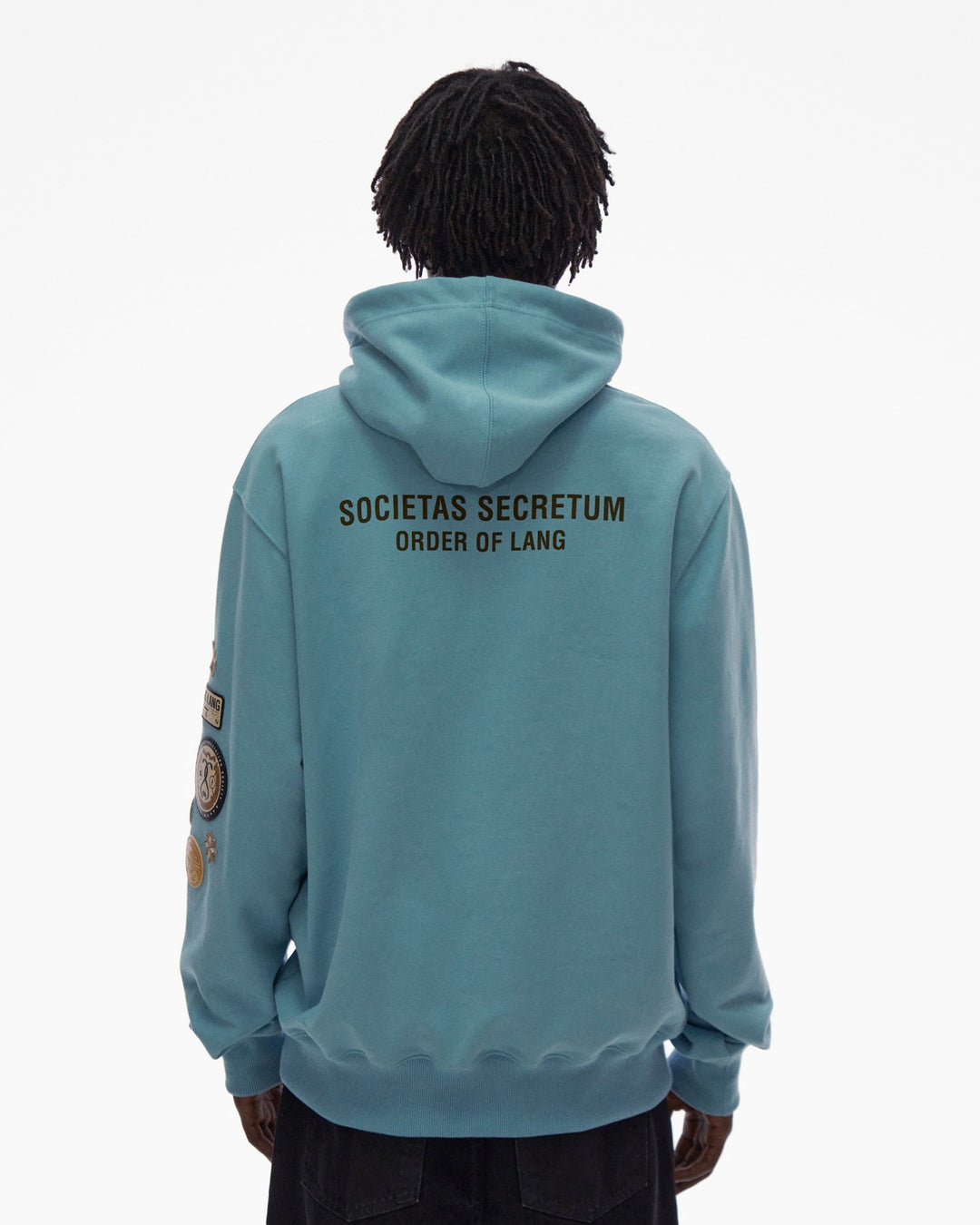 Helmut Lang Societas Hoodie - Topaz