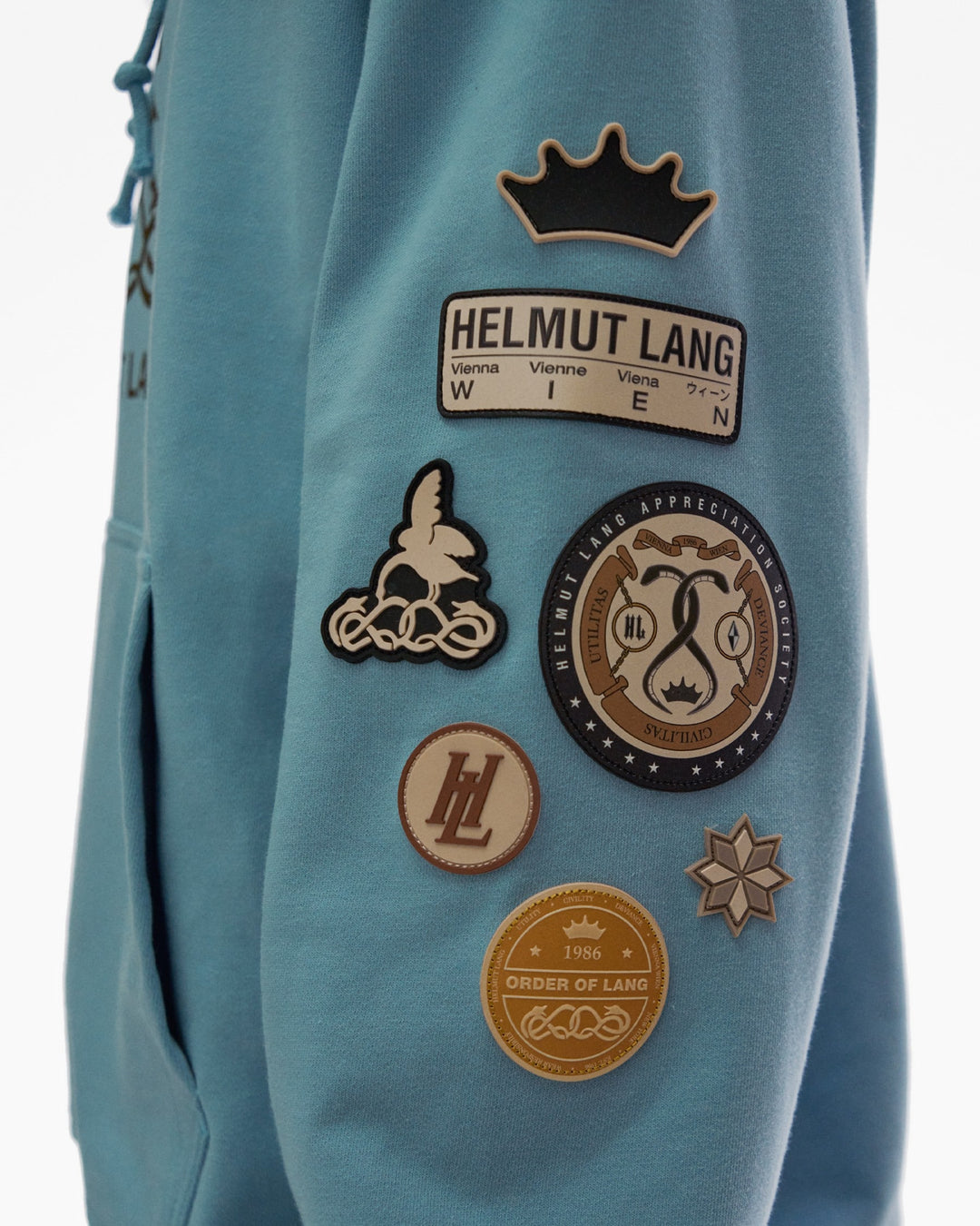 Helmut Lang Societas Hoodie - Topaz
