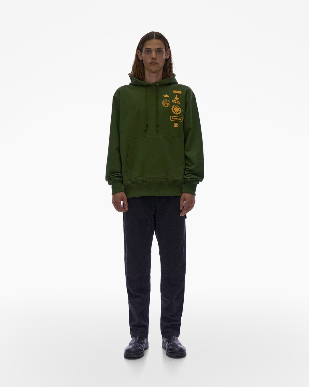 Helmut Lang Societas Hoodie - Evergreen