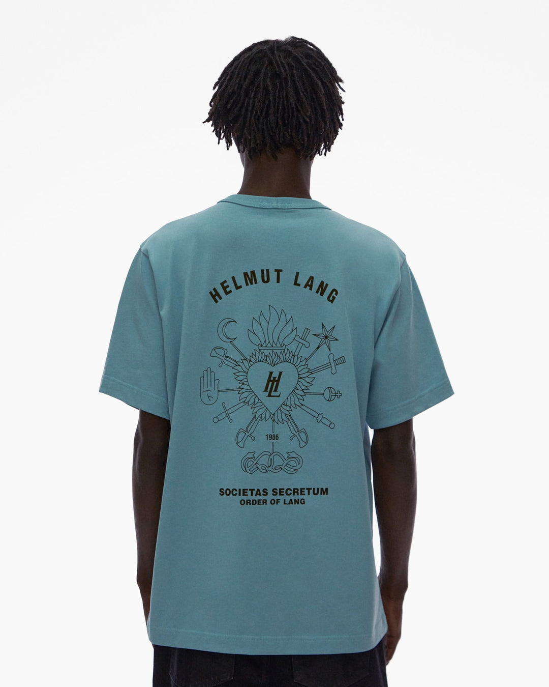 Helmut Lang Societas Tee - Topaz