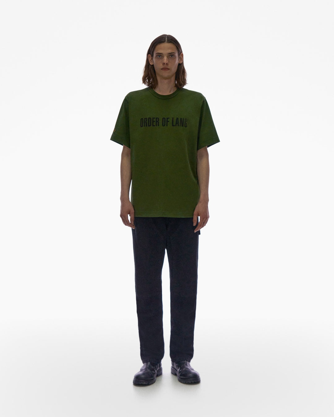 Helmut Lang Societas Tee - Evergreen