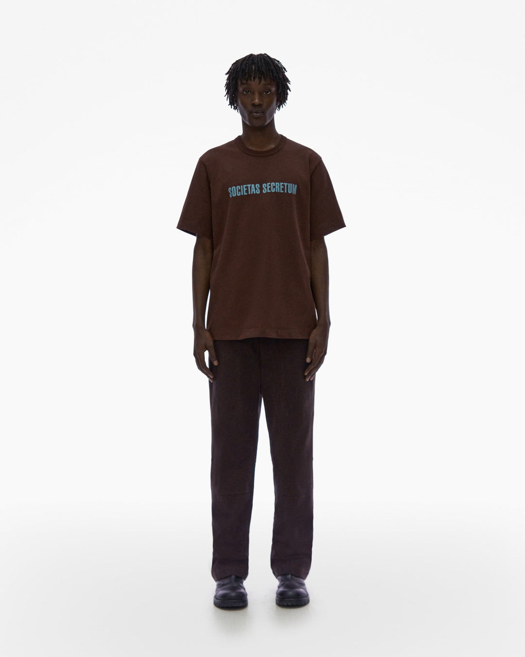 Helmut Lang Societas Tee - Chocolate