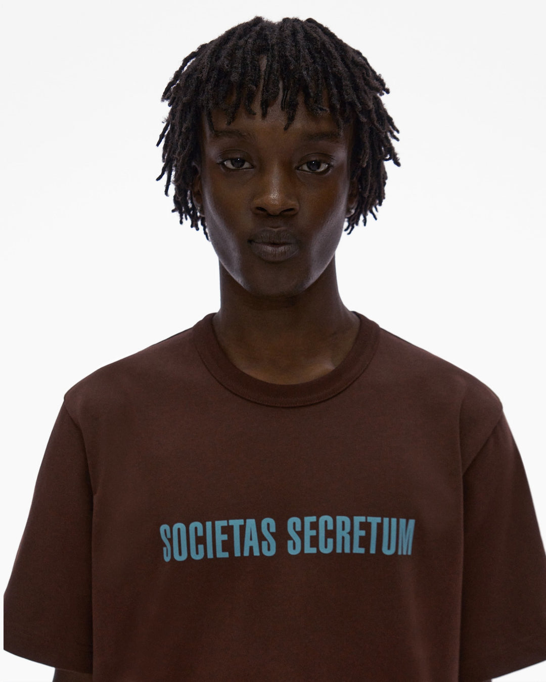 Helmut Lang Societas Tee - Chocolate