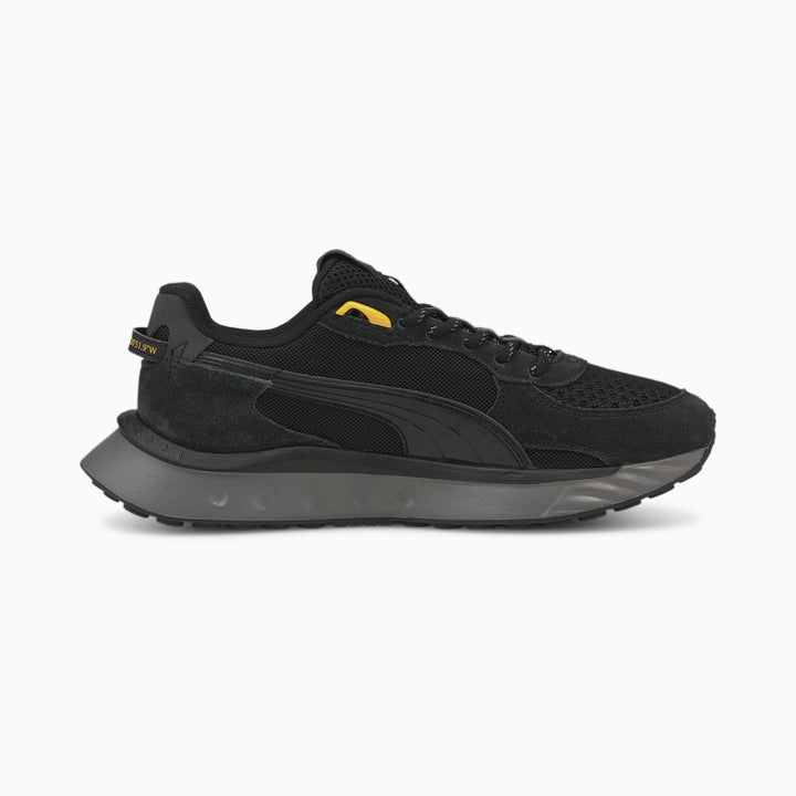 Puma Neymar Jr. Wild Rider Black Sneakers - Puma Black-CASTLEROCK