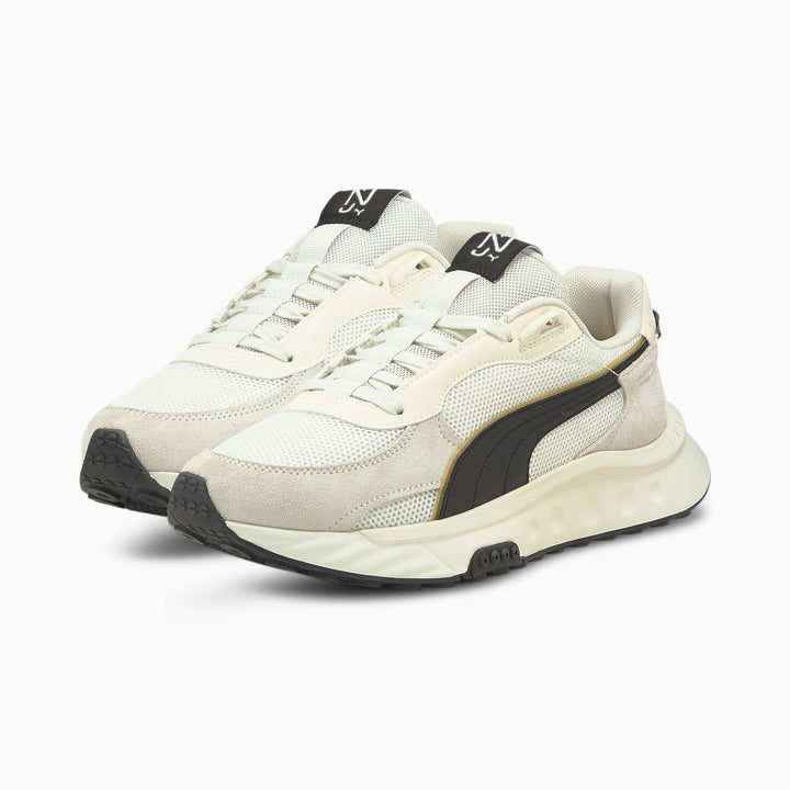 Puma Neymar Jr. Wild Rider Men's Sneakers - Vaporous Gray-Puma Black