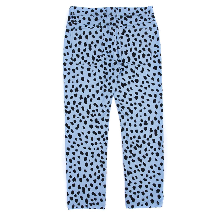 PLEASURES DALMATIAN JEANS - LIGHT BLUE