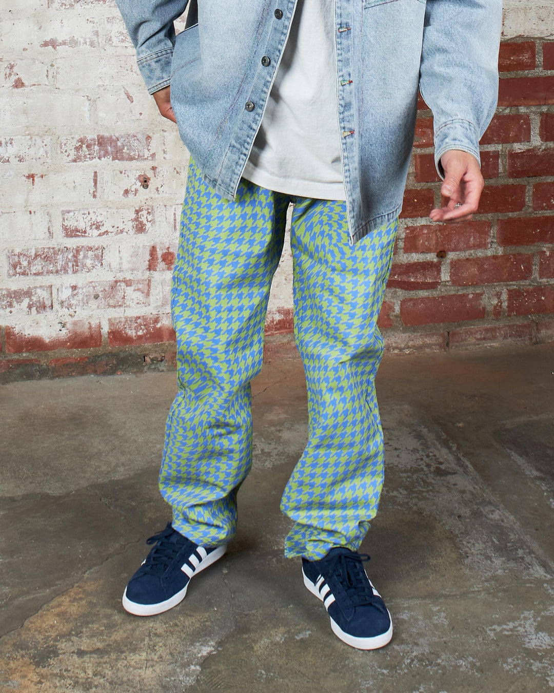 PLEASURES TWIST TROUSER - GREEN