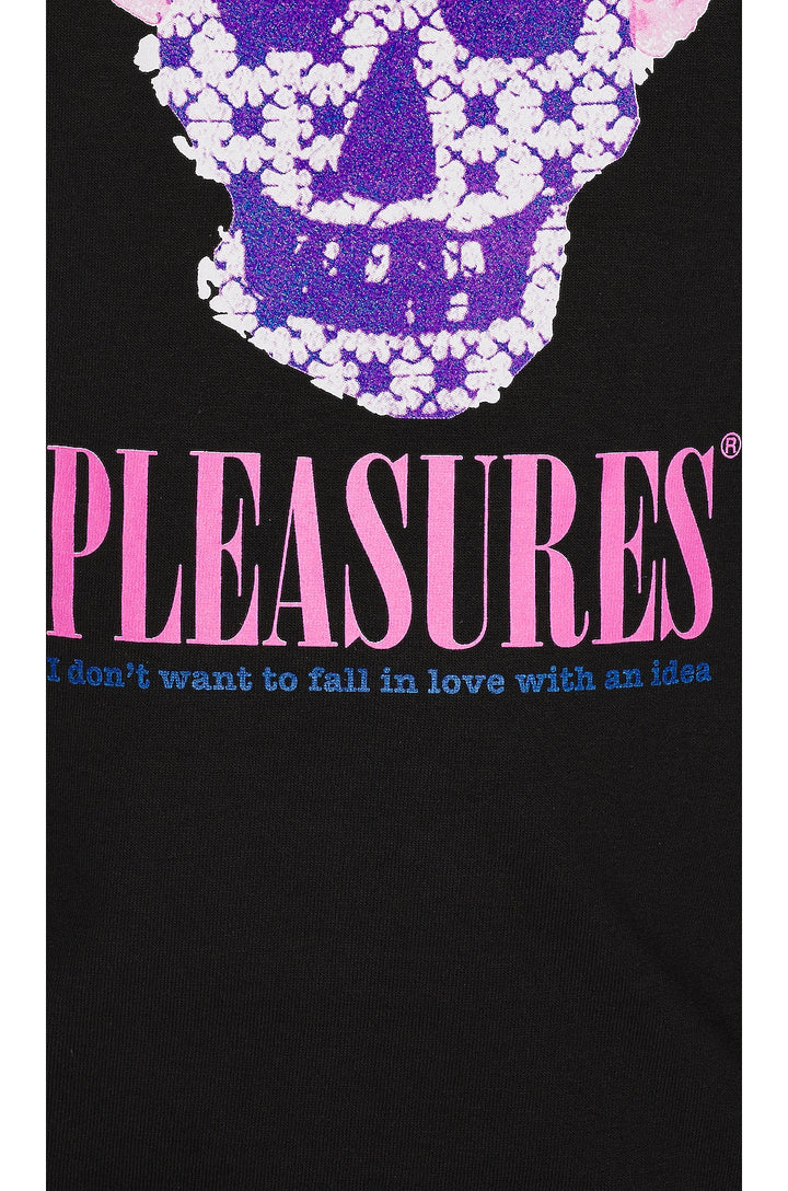 PLEASURES COWBOY T-SHIRT - BLACK