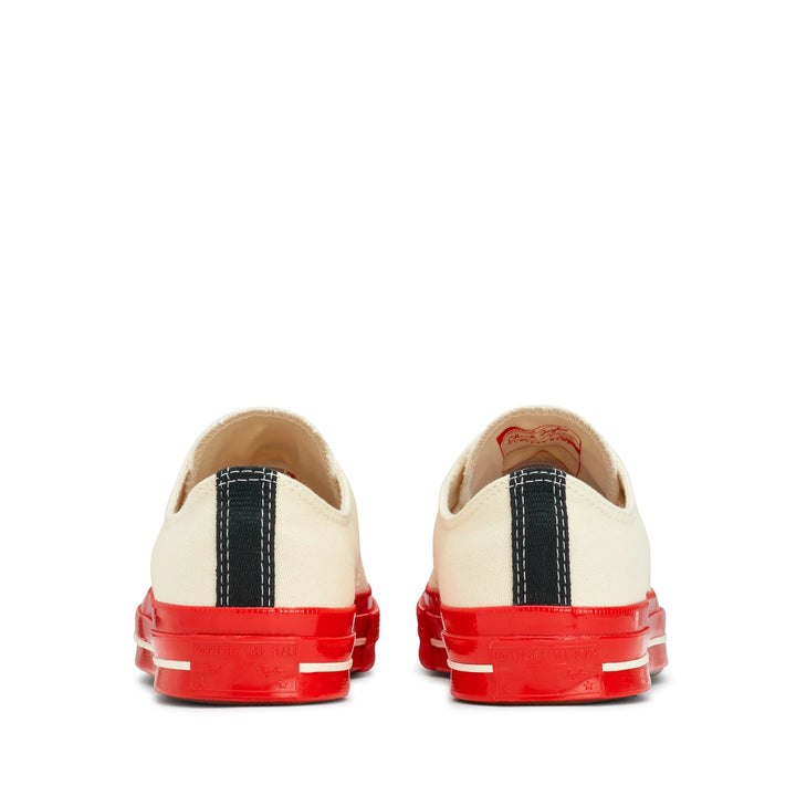 CONVERSE X COMME DES GARCONS PLAY Red Sole Chuck 70 Low Top AZ-K123-001-2