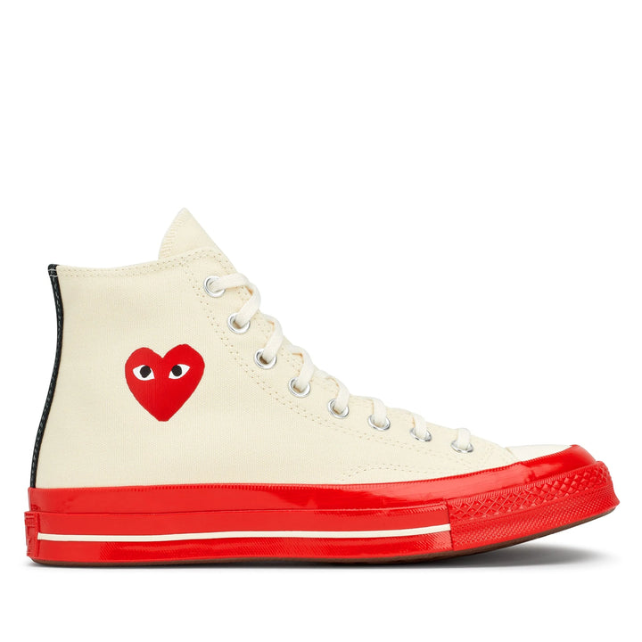 CONVERSE X COMME DES GARCONS PLAY Red Sole High Top AZ-K124-001-2