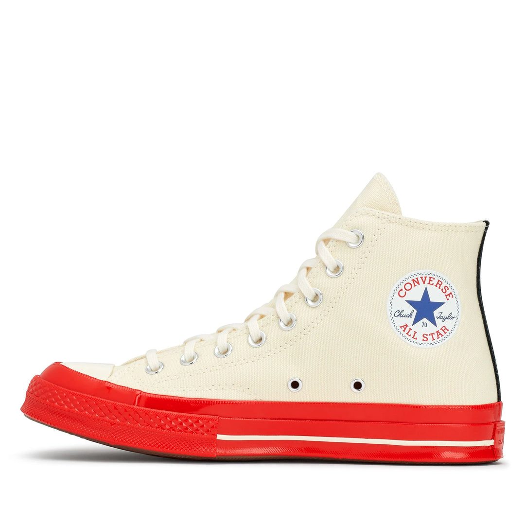 CONVERSE X COMME DES GARCONS PLAY Red Sole High Top AZ-K124-001-2