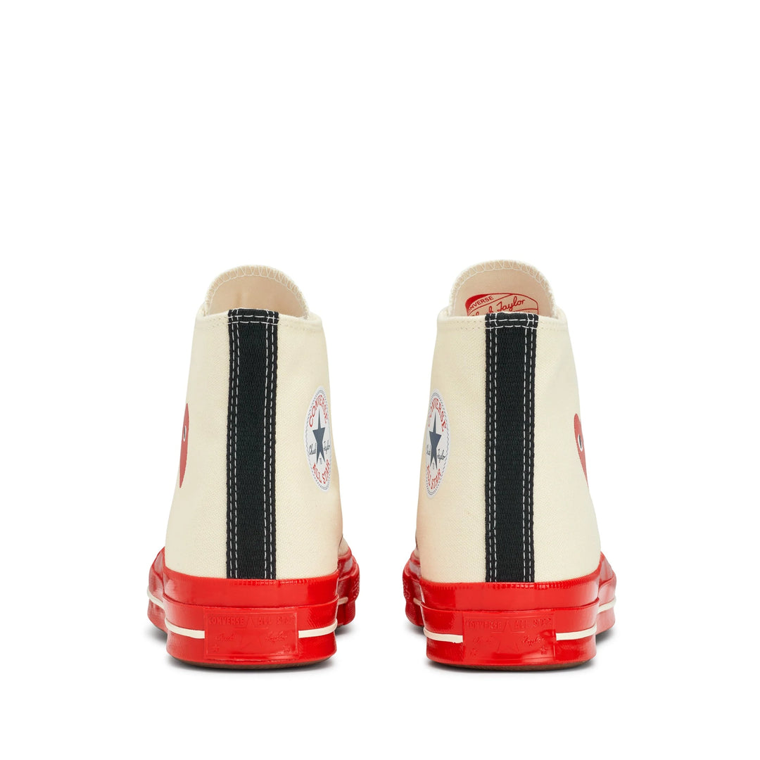 CONVERSE X COMME DES GARCONS PLAY Red Sole High Top AZ-K124-001-2