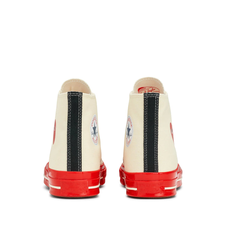 CONVERSE X COMME DES GARCONS PLAY Red Sole High Top AZ-K124-001-2