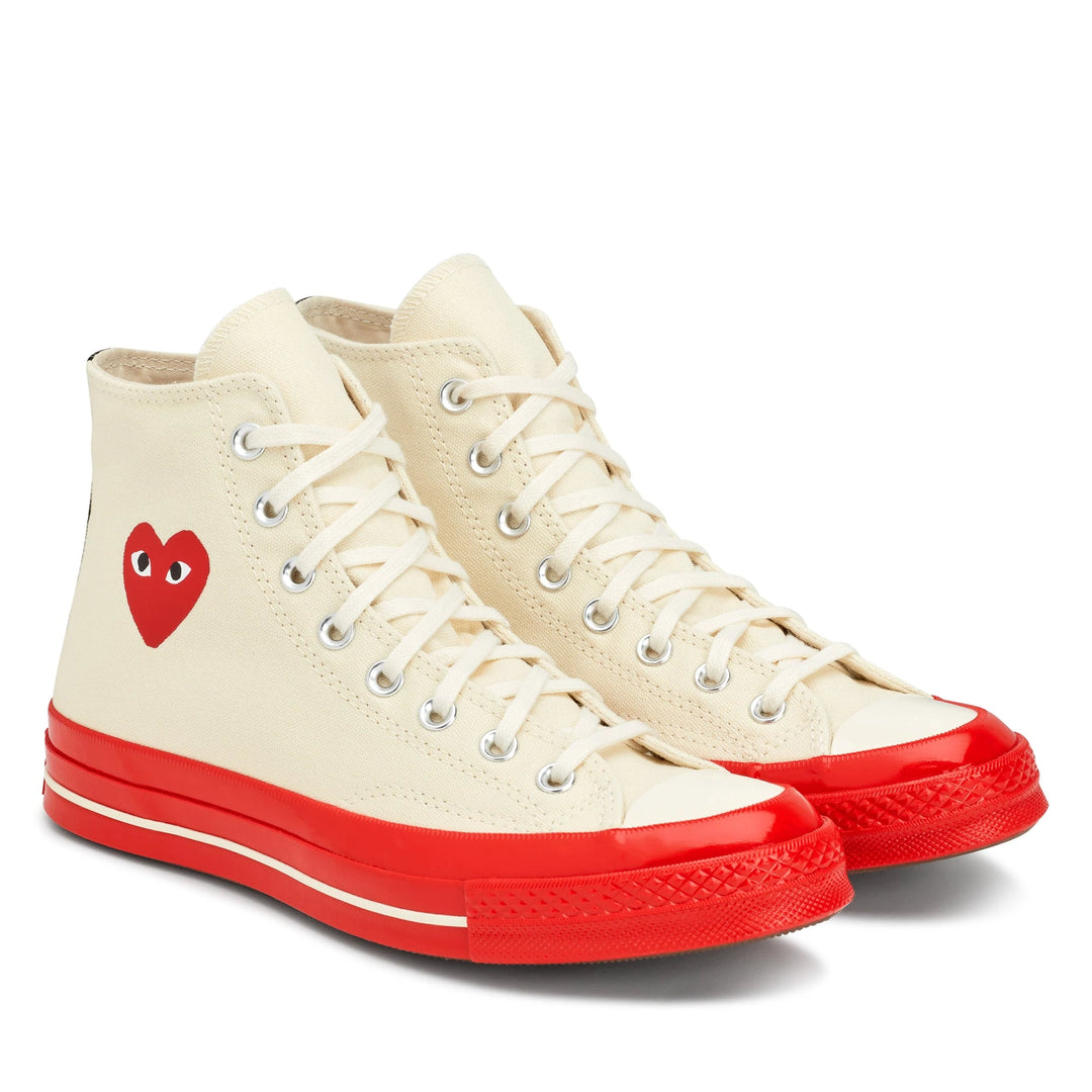 CONVERSE X COMME DES GARCONS PLAY Red Sole High Top AZ-K124-001-2