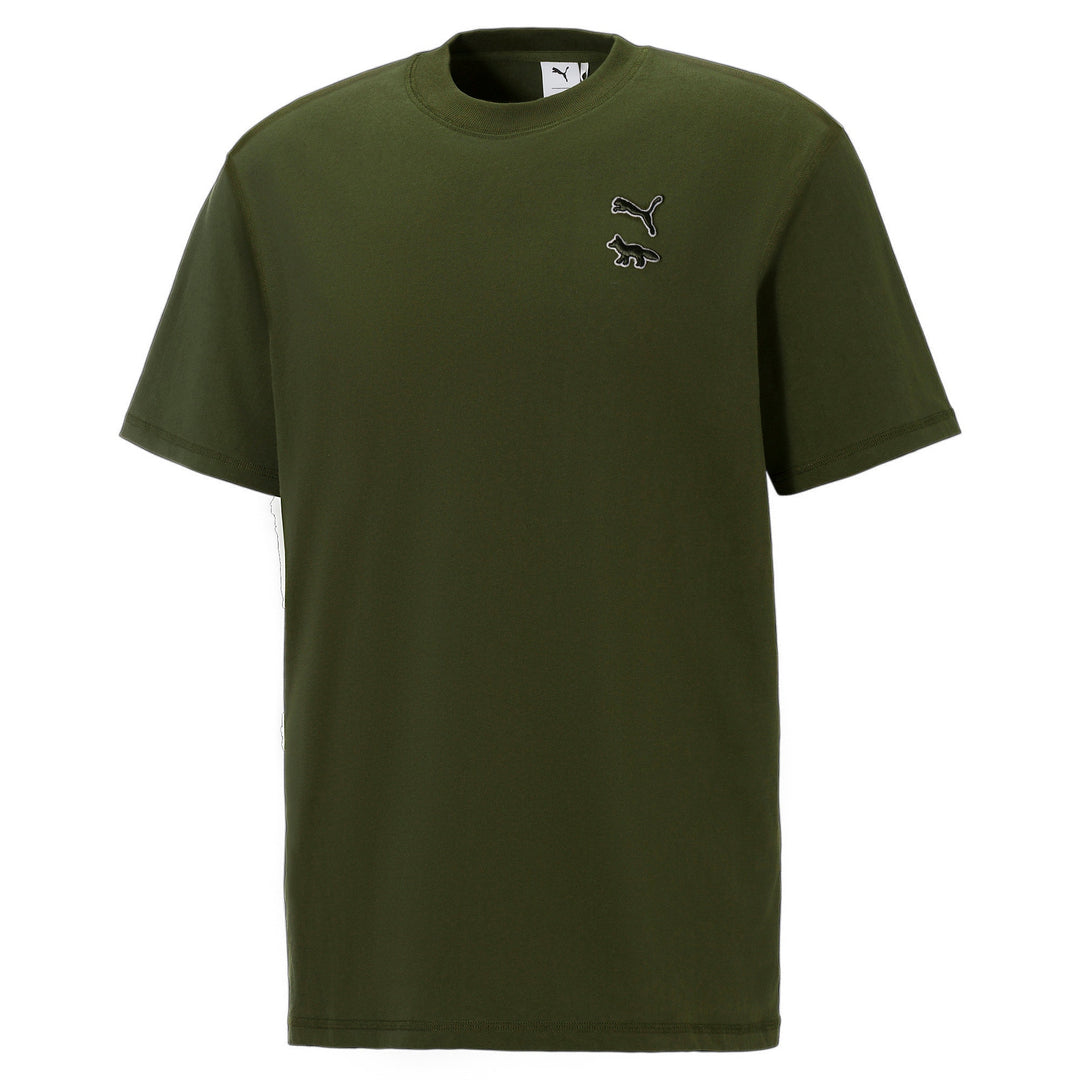 PUMA x MAISON KITSUNE Tee - Rifle Green