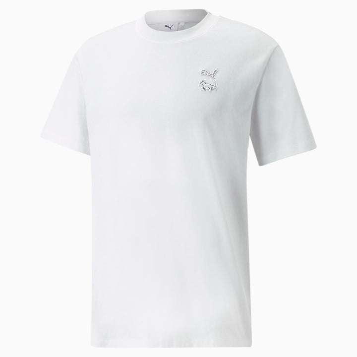 PUMA x MAISON KITSUNE Tee - Puma White