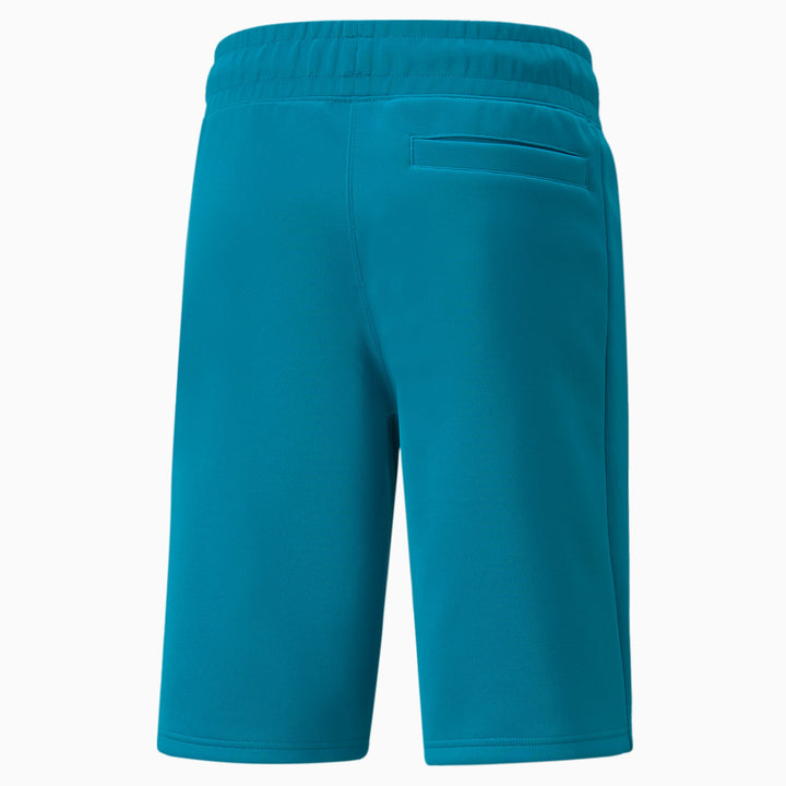 PUMA TMC HUSTLE WAY BERMUDA - TEAL BLUE