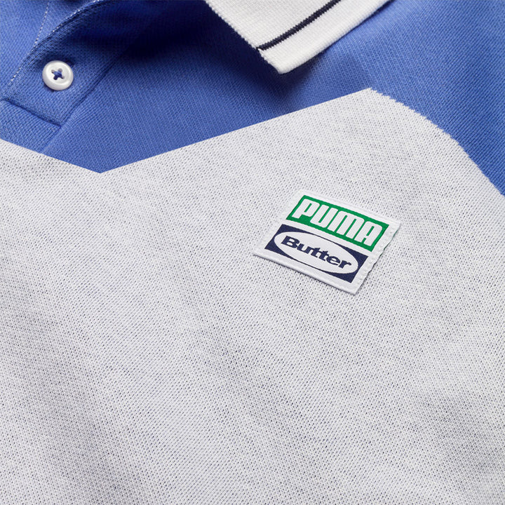 PUMA X BUTTER GOODS FB POLO - PUMA WHITE BLUE