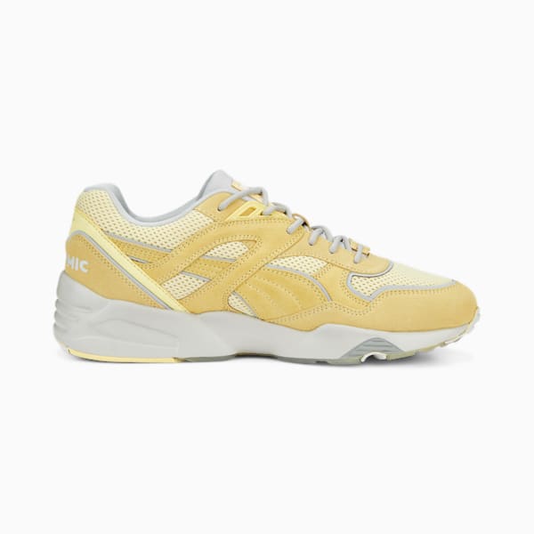 PUMA R698 Minerals Men's Sneakers - Pale Lemon-Glacier Gray