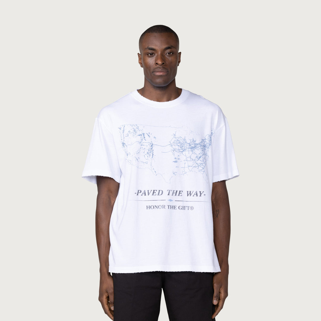 Honor The Gift Pave The Way T-Shirt - White