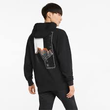 PUMA CHROME ROADS TECH HOODIE - Puma Black
