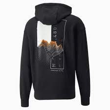 PUMA CHROME ROADS TECH HOODIE - Puma Black