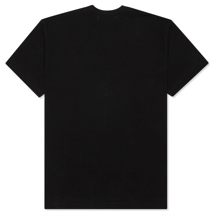 COMME DES GARCONS PLAY Inverted Outline Heart T-Shirt  - Black - AZ-T114-051-1