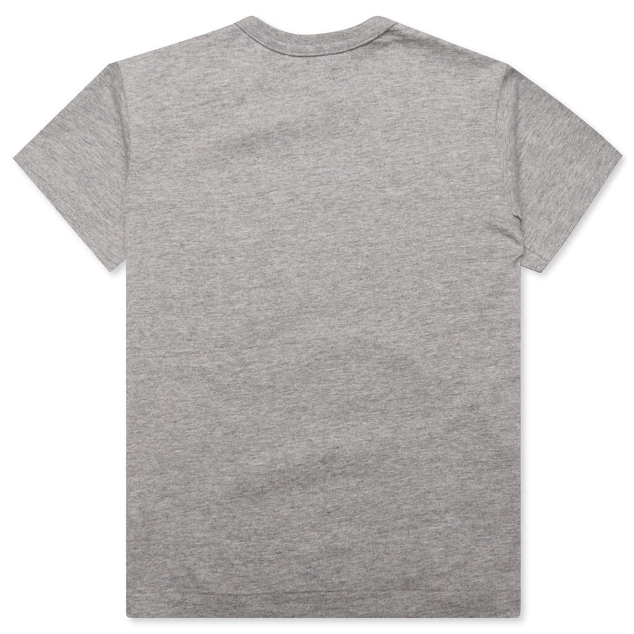 Comme Des Garcons Kids For Children Heart T-Shirt  - Grey - AZ-T583-100