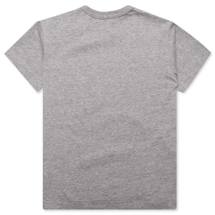 Comme Des Garcons Kids For Children Heart T-Shirt  - Grey - AZ-T583-100