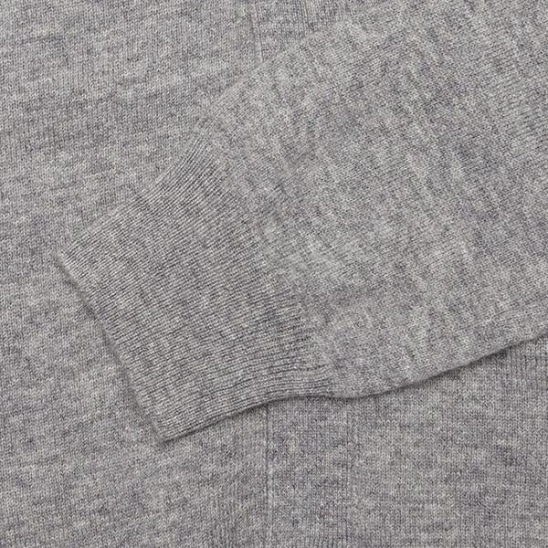 COMME DES GARCONS PLAY Neon Gray Cardigan White Heart - Light Grey