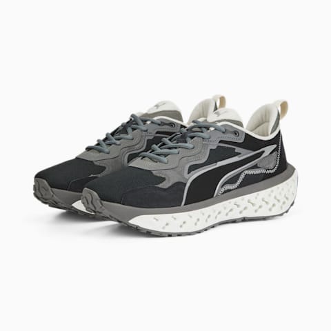 PUMA XETIC Sculpt Premium Sneakers - Jet Black-CASTLEROCK