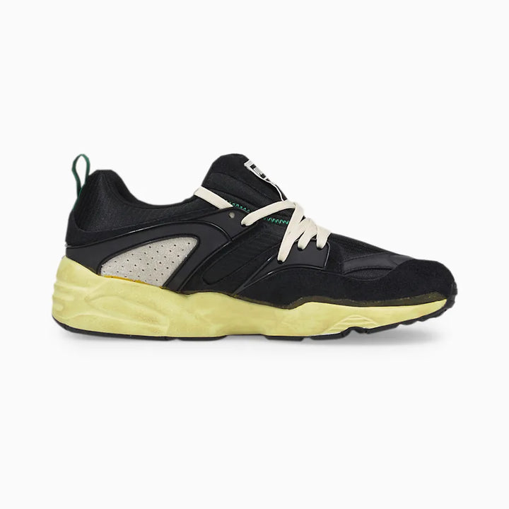 PUMA BLAZE OF GLORY THE NEVERWORN - Puma Black-Whisper White-Mellow Yellow