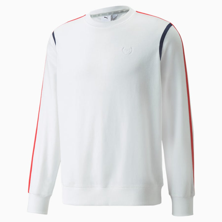 PUMA x TMC LL Crew Neck Men's Basketball Sweatshirt - Puma White