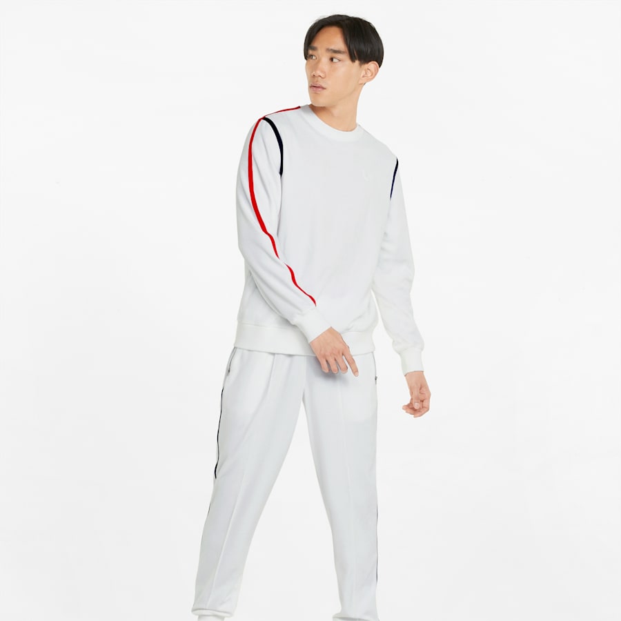 PUMA x TMC LL Crew Neck Men's Basketball Sweatshirt - Puma White