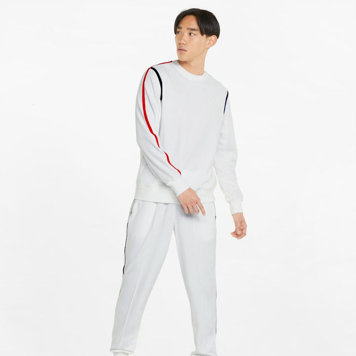PUMA x TMC LL Crew Neck Men's Basketball Sweatshirt - Puma White