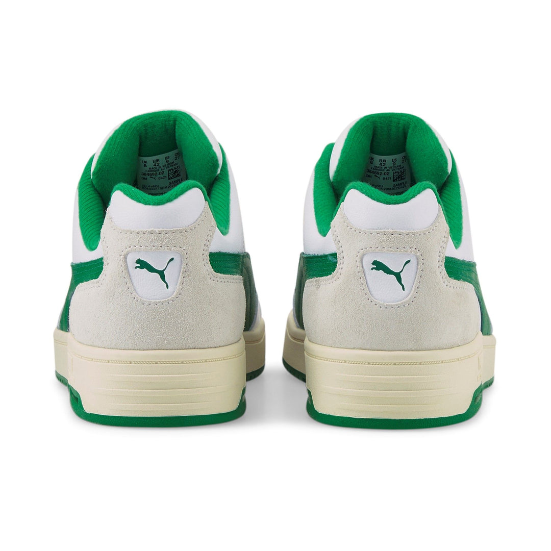 Puma SLIPSTREAM LO RETRO - Puma White-Amazon Green
