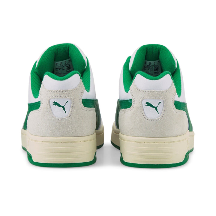 Puma SLIPSTREAM LO RETRO - Puma White-Amazon Green