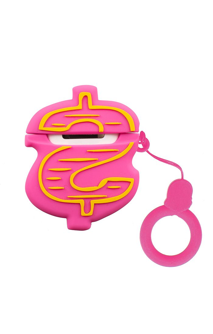 Billionaire Boys Club bb dollar air pod case - fandango pink