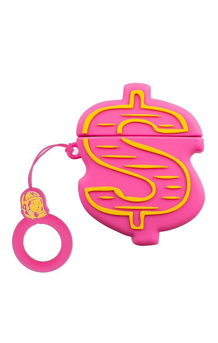 Billionaire Boys Club bb dollar air pod case - fandango pink