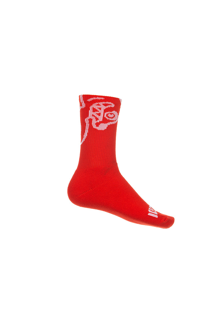 ICECREAM williams sock - tomato