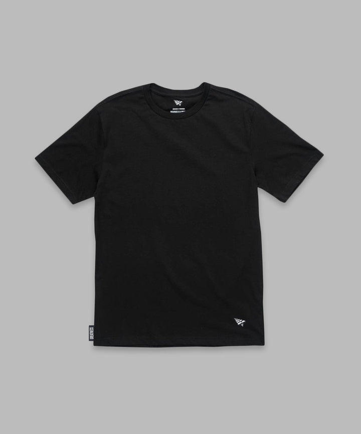 Paper Planes Essential Three Pack Tees - Black