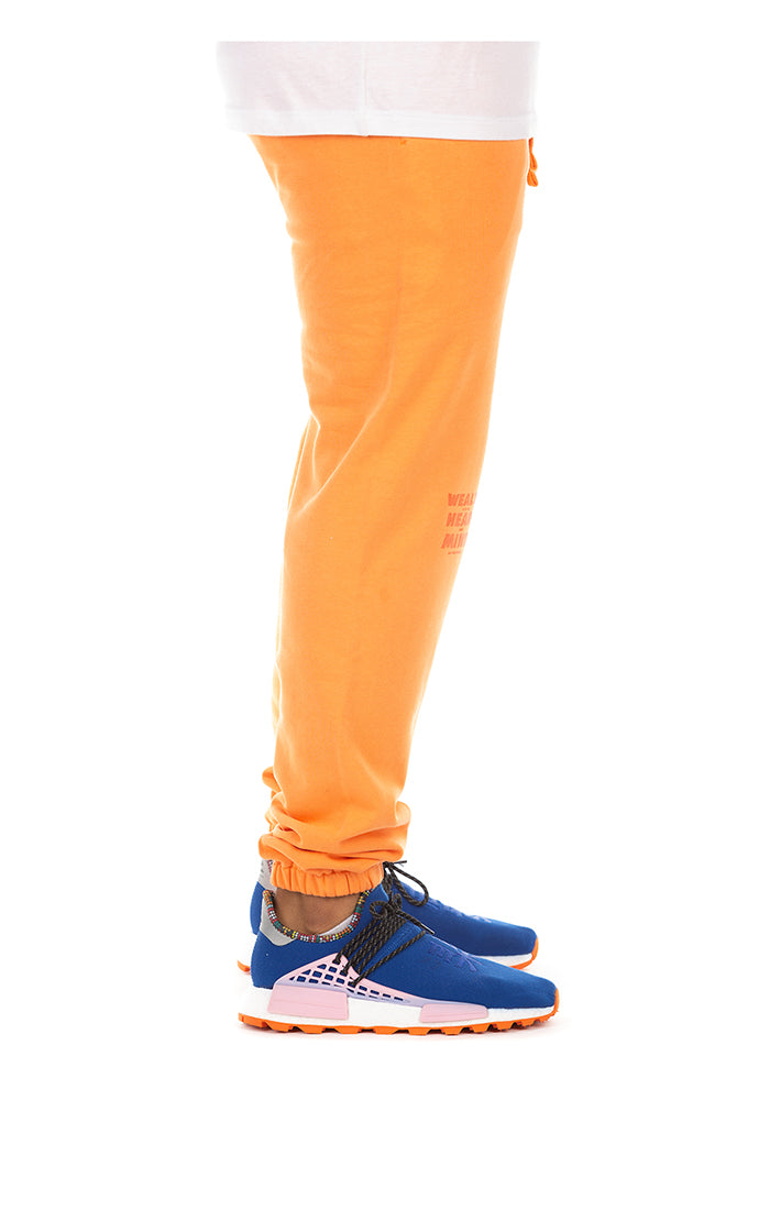 Billionaire Boys Club affirmation sweats - nectarine
