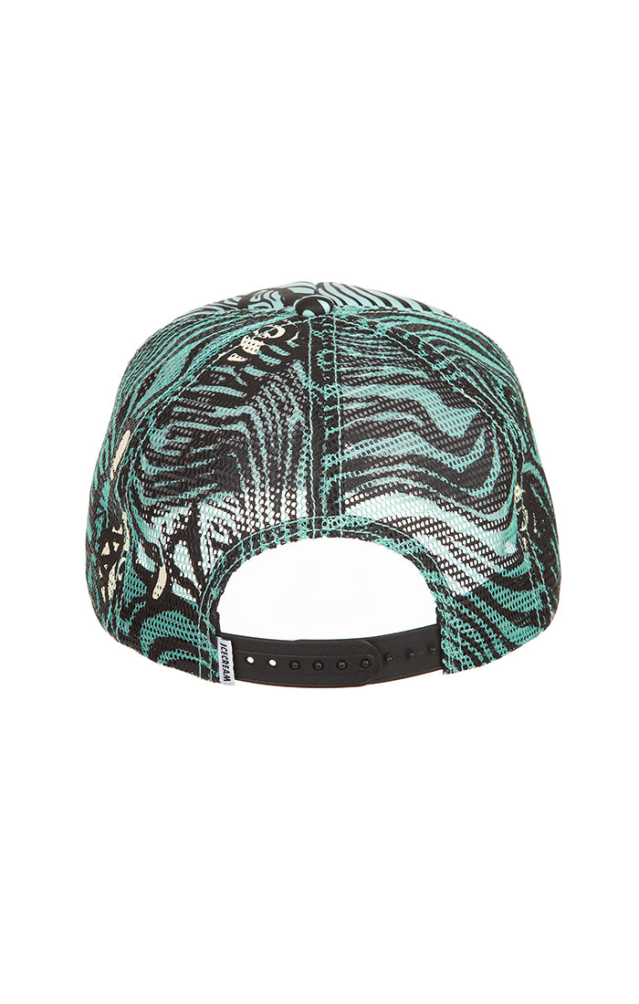 ICECREAM hail trucker hat - blue haze