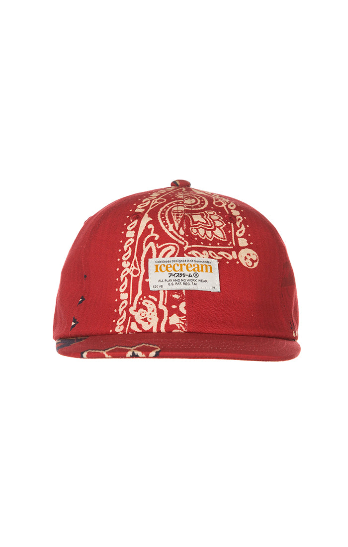 ICECREAM daytrotter dad hat - rococco red
