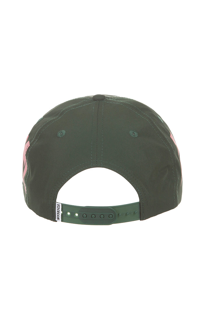 ICECREAM wrap trucker hat - deep teal