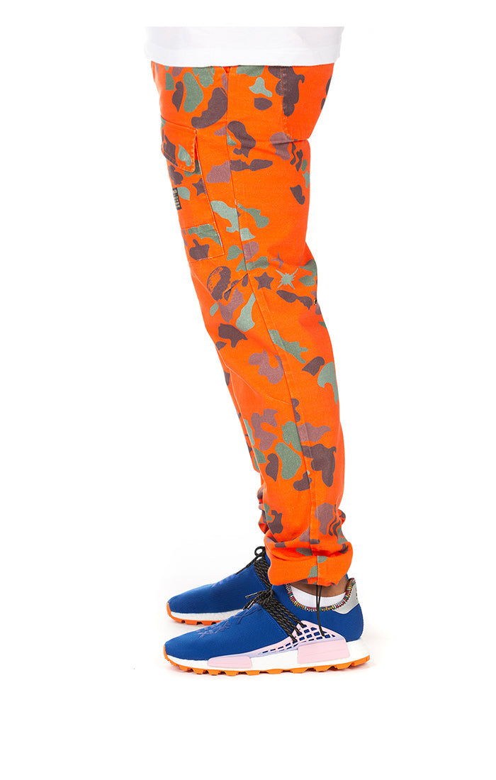 Billionaire Boys Club bb camper pant - red orange