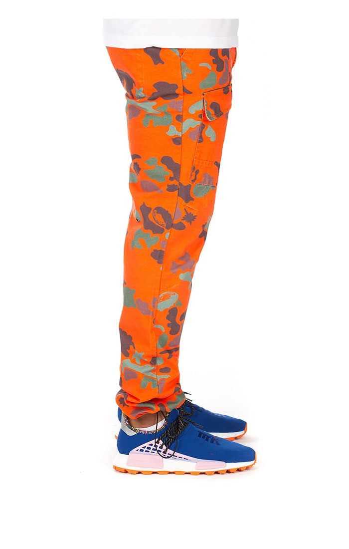Billionaire Boys Club bb camper pant - red orange